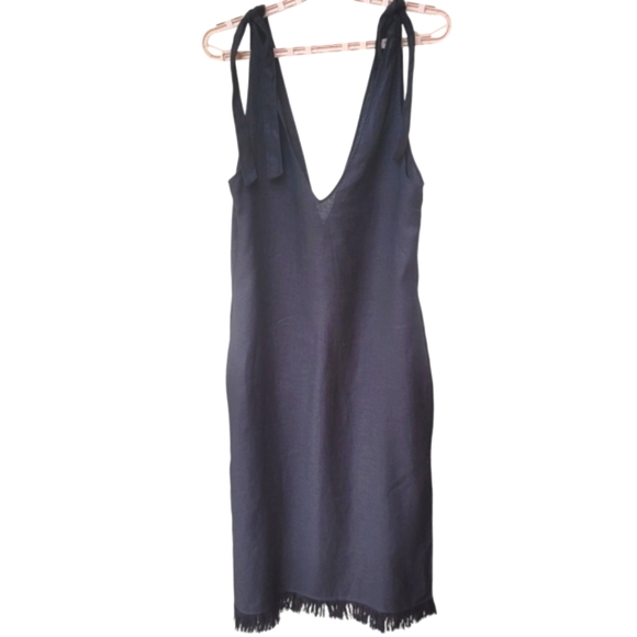 Magali Pascal 100% Linen Midi Dress Size S - Picture 2 of 16